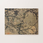 8. 梅花晧月図, 若冲 Moon and Plum blossoms, Jakuchū ジグソーパズル (横)