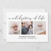 8 – 生活お祝い/葬儀/メモリアル 招待状 (正面)