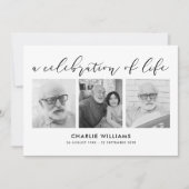 8 – 生活お祝い/葬儀/メモリアル 招待状 (正面)