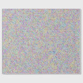 8,000男の子名単語検索パズル解決済み ラッピングペーパー (フラット)