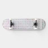 8 1/4" スケートボードデッキ (横)