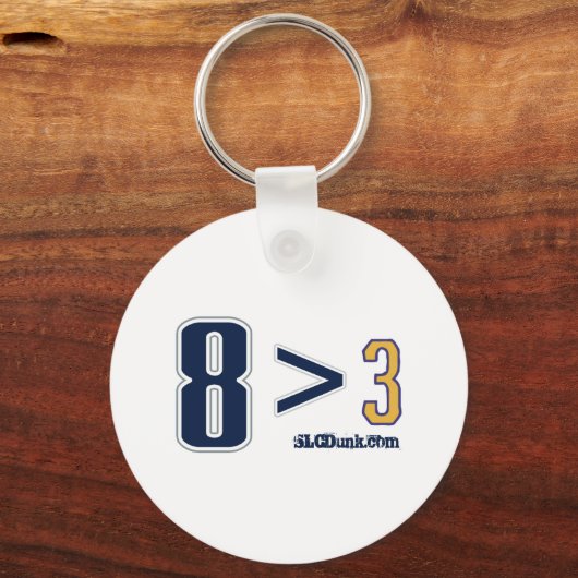 8>3 キーホルダー (正面)