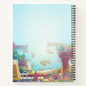 8.5インチx 11インチスパイラルノートブック ノートブック (裏面)