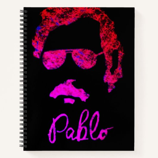 8.5インチx 11インチスパイラルノートブック ノートブック (正面)