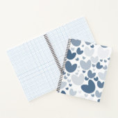 8.5インチx 11インチスパイラルノートブック ノートブック (内部)