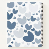 8.5インチx 11インチスパイラルノートブック ノートブック (裏面)