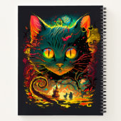 8.5インチx 11インチスパイラルノートブック ノートブック (裏面)