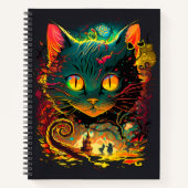 8.5インチx 11インチスパイラルノートブック ノートブック (正面)