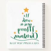 8.5インチx 11インチスパイラルノートブック ノートブック (裏面)