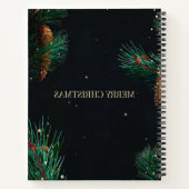 8.5インチx 11インチスパイラルノートブック ノートブック (裏面)