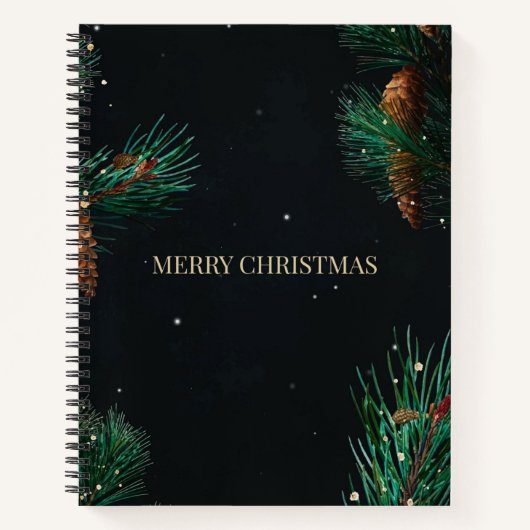 8.5インチx 11インチスパイラルノートブック ノートブック (正面)