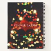 8.5インチx 11インチスパイラルノートブック ノートブック (裏面)