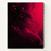 8.5インチx 11インチスパイラルノートブック ノートブック (裏面)