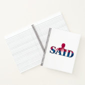 8.5インチx 11インチデラックススパイラルノートブック ノートブック (内部)