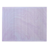 8.5インチx 11インチパープル大理石ブラックライニング大学の規則 ノートパッド (正面)