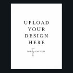 8.5インチx 11インチポスター – ポートレート ポスター<br><div class="desc">テンプカスタマイズレットのカード。編集が終了したら、ファイルをJPG形式でダウンロードする(ブリードオプションをオンにしないでください)。青い「パーソナライクリックズ」ボタンでデザインをここにアップロード。</div>