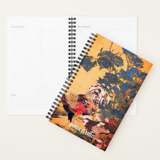 8.5インチx 11インチ週/月単位のプランナーカスタマイズ可能 プランナー手帳 (ディスプレー)