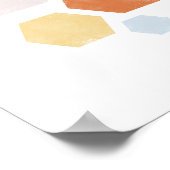 8.5インチx 11インチ、形状ポスタカラフルー ポスター (角)