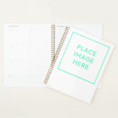 （8.5インチx 11インチ）、懸命カバー、金ゴールドスパイラルプランナー プランナー手帳 (ディスプレー)