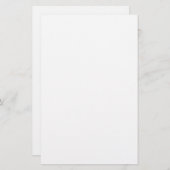 8.5インチx 5.5インチ半文字ポートレートマットひな形 便箋 (正面/裏面)