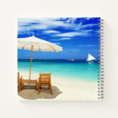 8.5インチx 8.5インチスパイラルノートブック ノートブック (裏面)