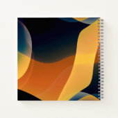 8.5インチx 8.5インチスパイラルノートブック ノートブック (裏面)