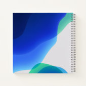 8.5インチx 8.5インチスパイラルノートブック ノートブック (裏面)