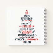 8.5インチx 8.5インチスパイラルノートブック ノートブック (裏面)