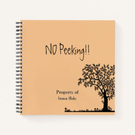 8.5カスタムインチx 8.5インチらせんスケッチブック ノートブック