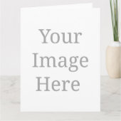 8.5"×11" サンキューカード (正面)
