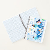 8.5"×11" スパイラルノートブック ノートブック (内部)