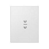 8.5"×11" ノートパッド (回転)