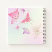 8.5×8.5 スパイラルノートブック ノートブック (裏面)