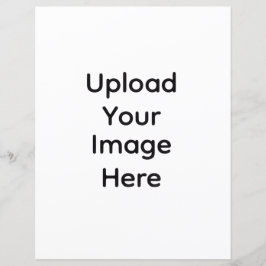 8.5" x 11"のデコパージュ画像をアップロードできるアイテム