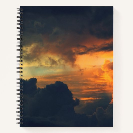 8.5" x 11" スパイラル ノートブック (正面)