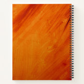 8.5" x 11" スパイラル ノートブック (裏面)