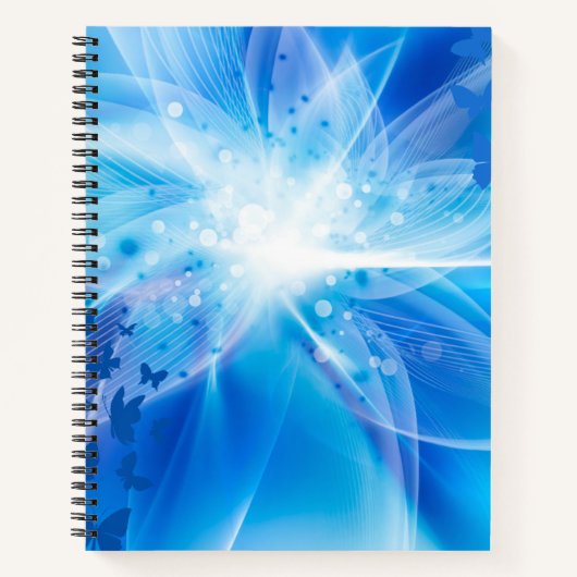 8.5" x 11" スパイラル ノートブック (正面)