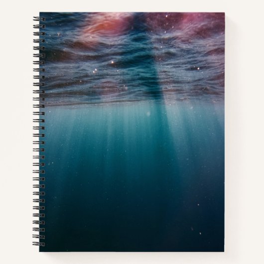 8.5" x 11" スパイラル ノートブック (正面)