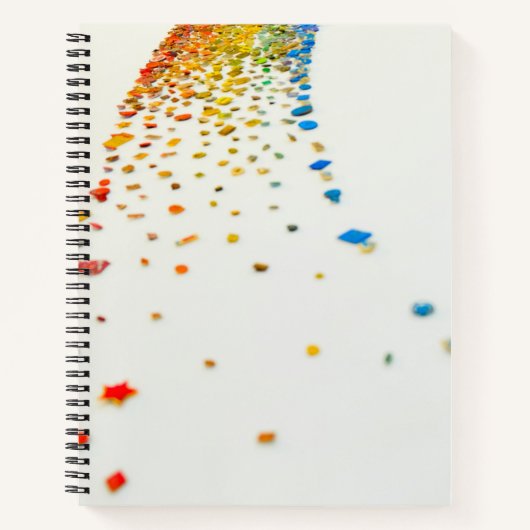 8.5" x 11" スパイラル ノートブック (正面)