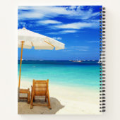 8.5" x 11" スパイラル ノートブック (裏面)