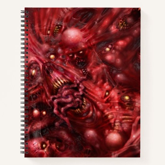 8.5" x 11" スパイラル ノートブック (正面)