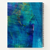 8.5" x 11" スパイラル ノートブック (裏面)