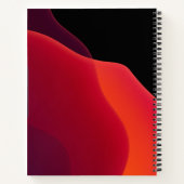 8.5" x 11" スパイラル ノートブック (裏面)