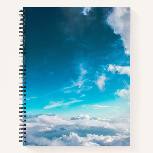 8.5" x 11" スパイラル ノートブック (正面)