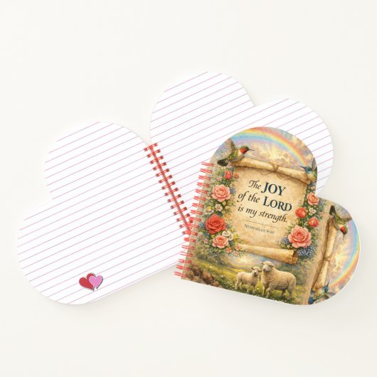 8.5" x 11" Deluxe Spiral Notebook ノートブック (内部)