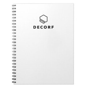 8.5" x 11" Spiral Notebook - Black ノートブック