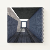 8.5" x 8.5" スパイラル ノートブック (裏面)