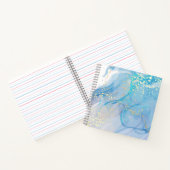 8.5" x 8.5" スパイラル ノートブック (内部)