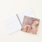 8.5" x 8.5" スパイラル ノートブック (内部)