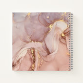 8.5" x 8.5" スパイラル ノートブック (裏面)